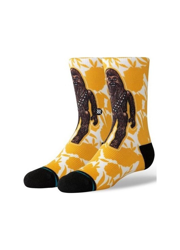STANCE Socks - Floral Chewie Kids - Yellow  K558D19FLC