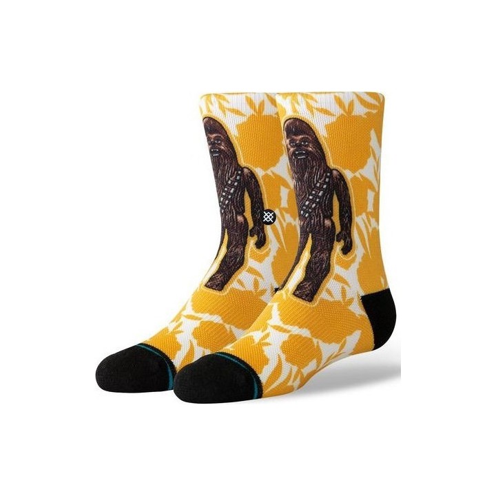 STANCE Socks - Floral Chewie Kids - Yellow  K558D19FLC