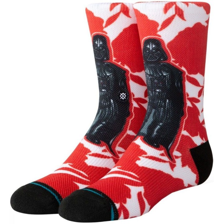 STANCE Socks -Floral Vader Kids- Red K558D19FLV