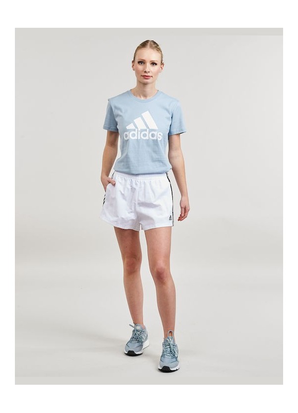 ADIDAS SHORTS 3 STRPS ESSENTIALS WOVEN WHITE WMNS - HA7154