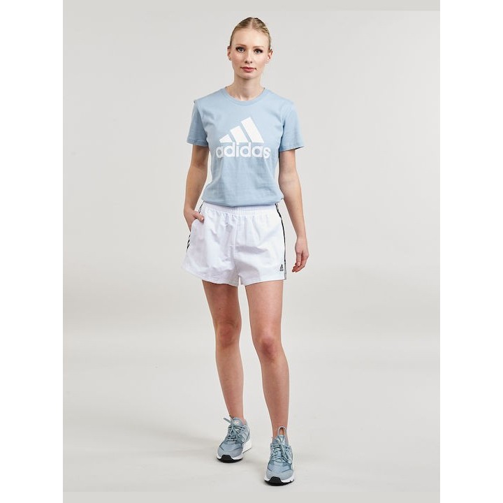 ADIDAS SHORTS 3 STRPS ESSENTIALS WOVEN WHITE WMNS - HA7154