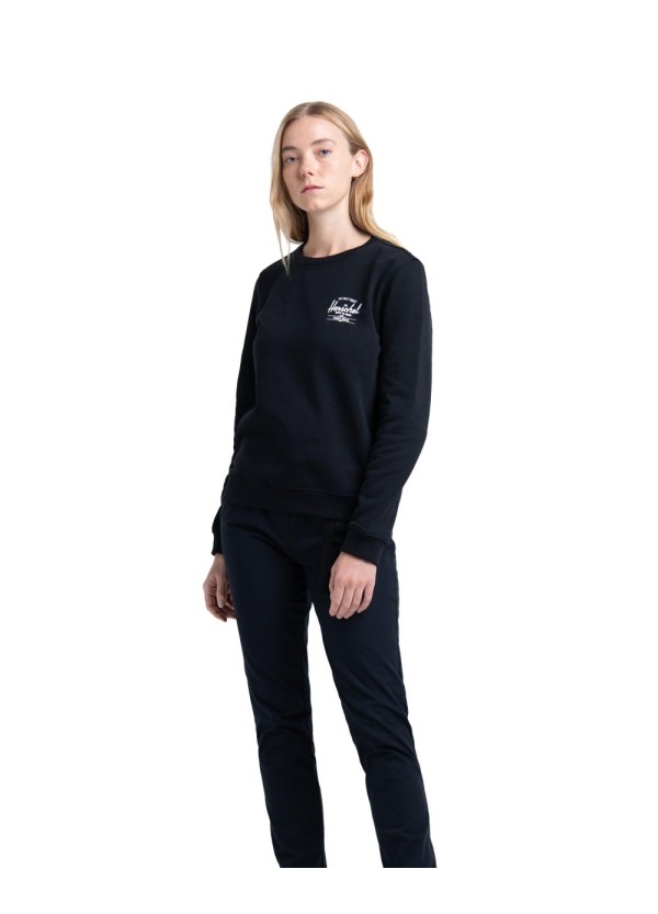 Herschel Women's Tee Classic Logo - Black - 40032-00266