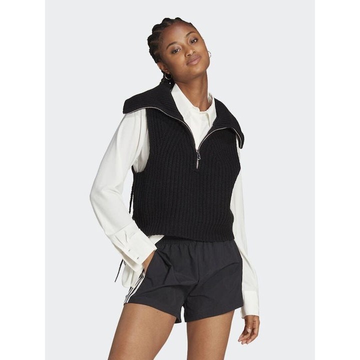 Adidas Essentials 3-Stripes Woven Αθλητικό Γυναικείο Σορτς Μαύρο - HT3397