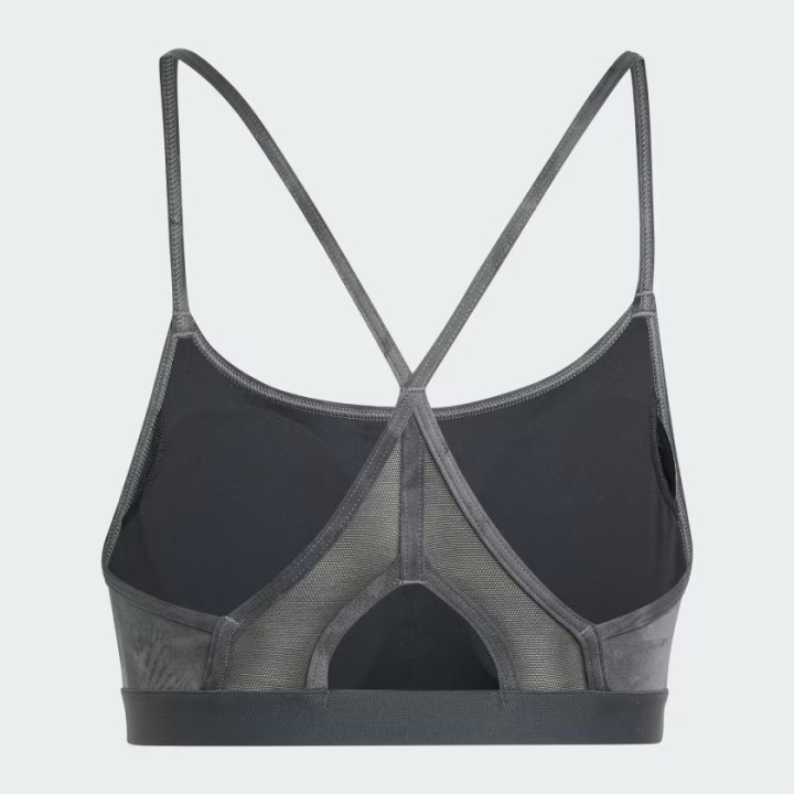 adidas AEROREACT TRAINING ESSENTIALS LIGHT SUPPORT TIE-DYE FLOWER-PRINT BRA - IN4304