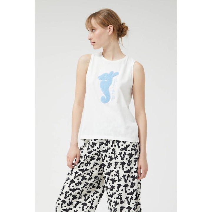 Compania Fantastica Ηippocampus White Top - 42106