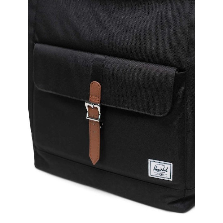 HERSCHEL RETREAT TOTE BLACK FLORAL SUN - 11401-06088