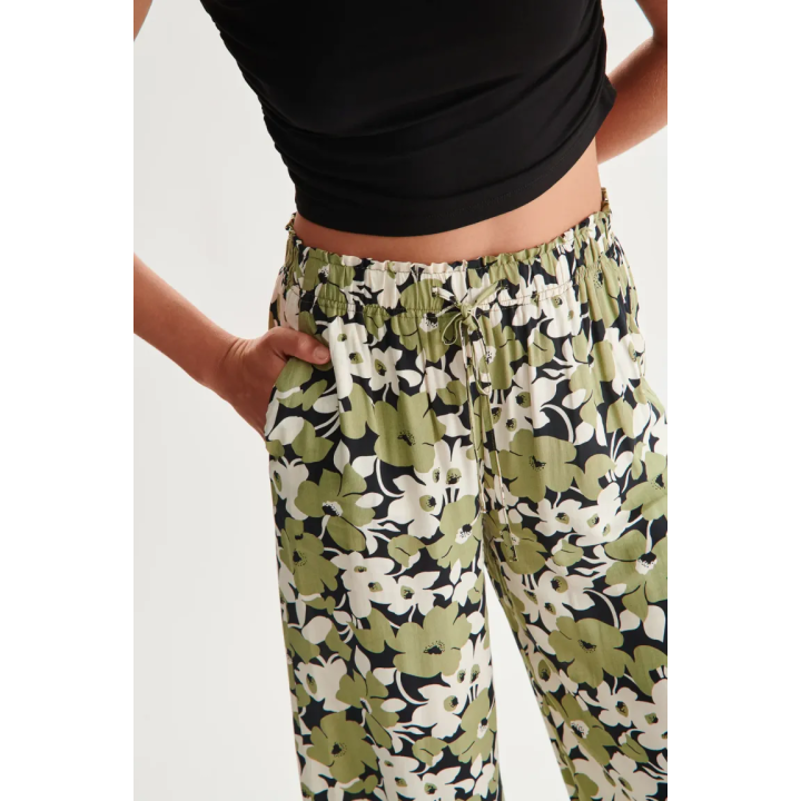 24 COLOURS Pants Floral Cotton - 60724