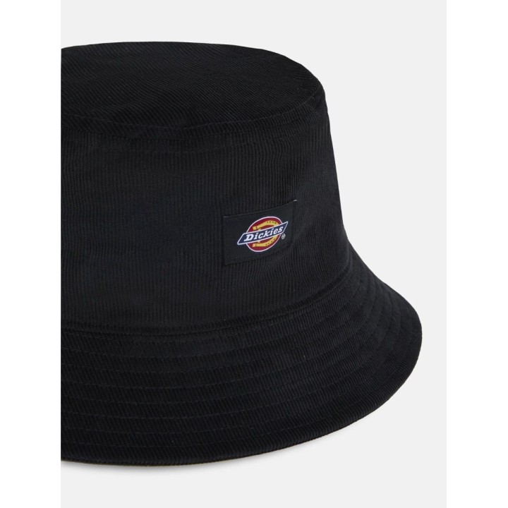 DICKIES BUCKET HAT CORDUROY BLACK - DK0A4ZAUBLK1
