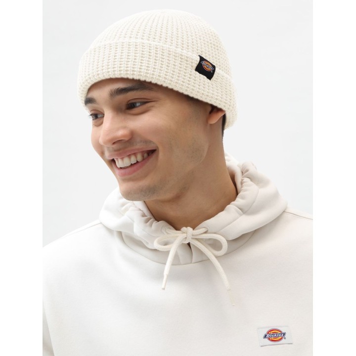 DICKIES  WOODWORTH WAFFLE BEANIE ECRU- DK0A4XFDECR1