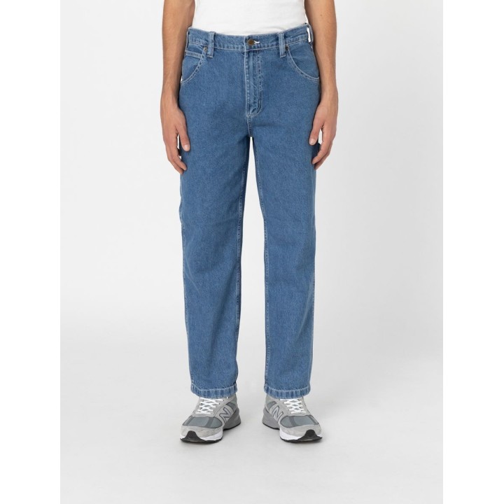 Dickies Denim Pants M Garyville Carpenter Classic Blue  - DK0A4XECCLB1