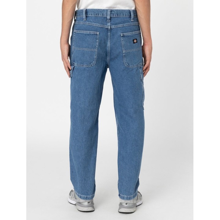 Dickies Denim Pants M Garyville Carpenter Classic Blue  - DK0A4XECCLB1