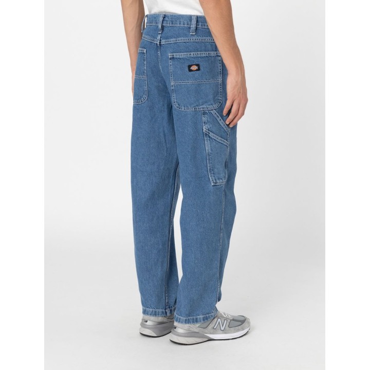 Dickies Denim Pants M Garyville Carpenter Classic Blue  - DK0A4XECCLB1