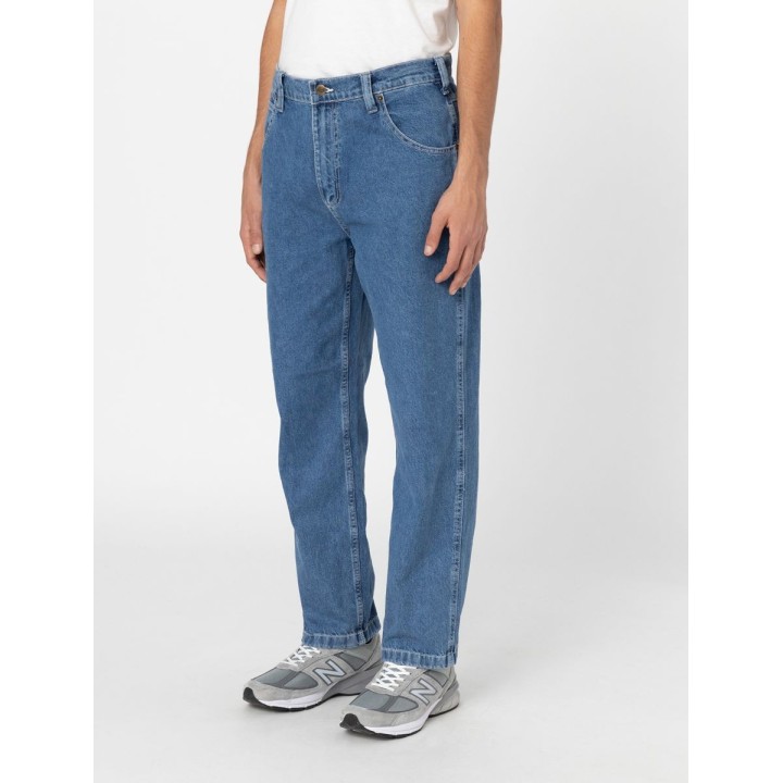 Dickies Denim Pants M Garyville Carpenter Classic Blue  - DK0A4XECCLB1