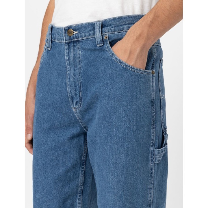 Dickies Denim Pants M Garyville Carpenter Classic Blue  - DK0A4XECCLB1