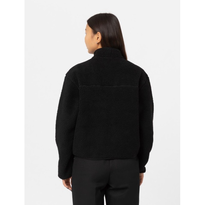 DICKIES FLEECE JACKET W MOUNT HOPE W BLACK -DK0A4YGNBLK1