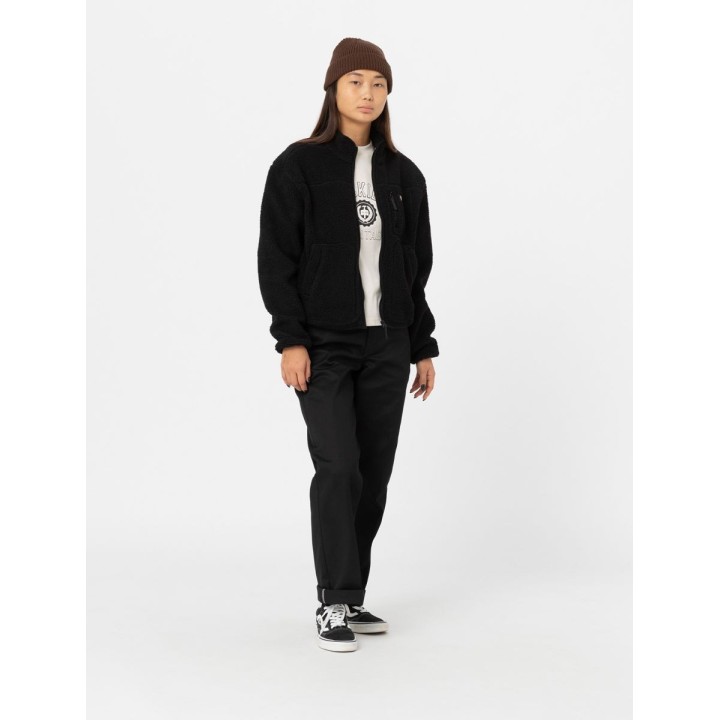DICKIES FLEECE JACKET W MOUNT HOPE W BLACK -DK0A4YGNBLK1