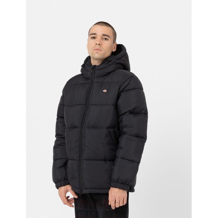 Dickies Puffer Jacket M Waldenburg Hooded - DK0A4YEYBLK1