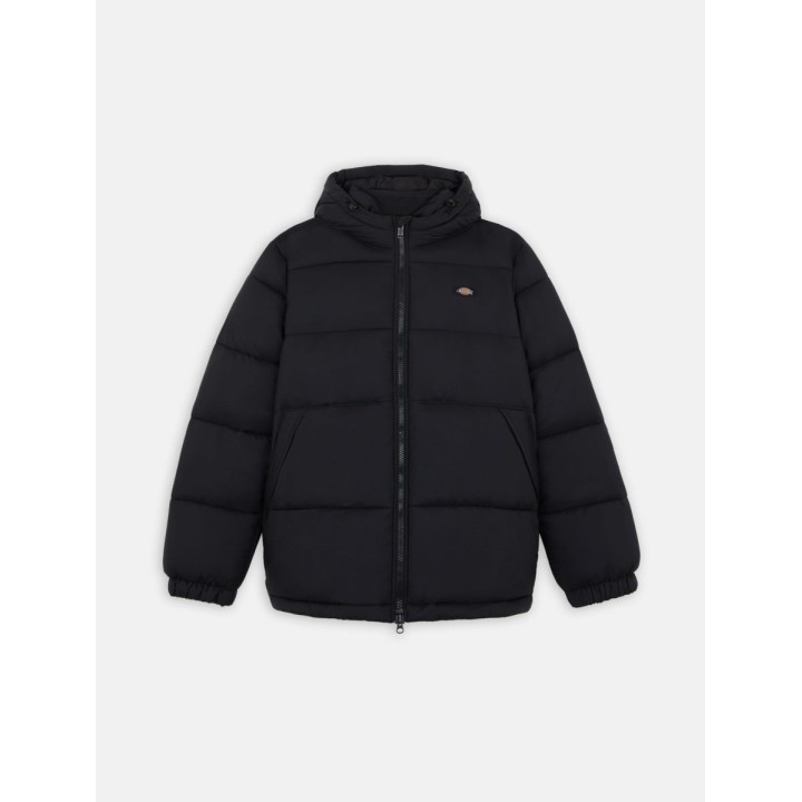 Dickies Puffer Jacket M Waldenburg Hooded - DK0A4YEYBLK1