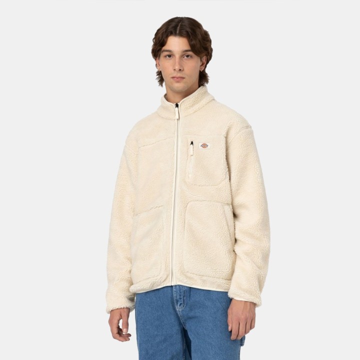 DICKIES FLEECE JACKET M MOUNT HOPE WHITECAP GRAY- DK0A4YEEF901
