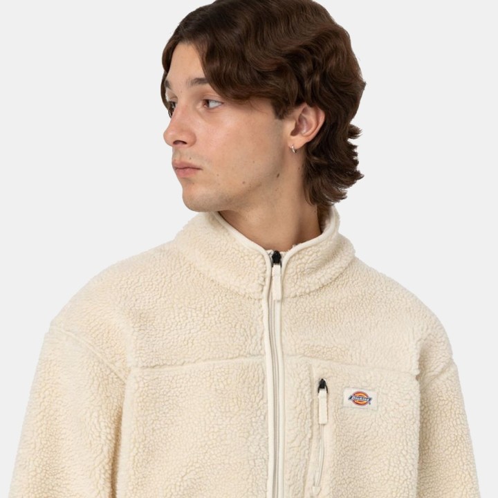 DICKIES FLEECE JACKET M MOUNT HOPE WHITECAP GRAY- DK0A4YEEF901