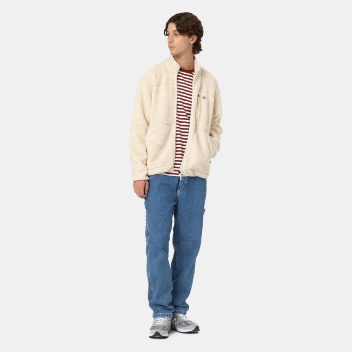DICKIES FLEECE JACKET M MOUNT HOPE WHITECAP GRAY- DK0A4YEEF901