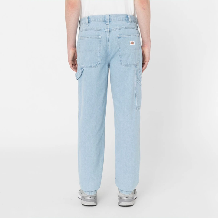 Dickies Pants Denim M Garyville Vintage Aged Blue - DK0A4XECC151