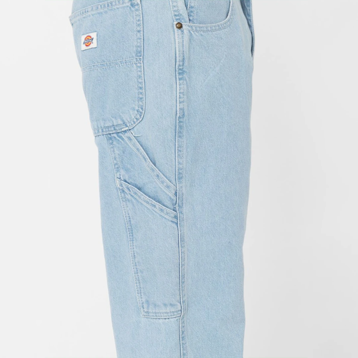 Dickies Pants Denim M Garyville Vintage Aged Blue - DK0A4XECC151