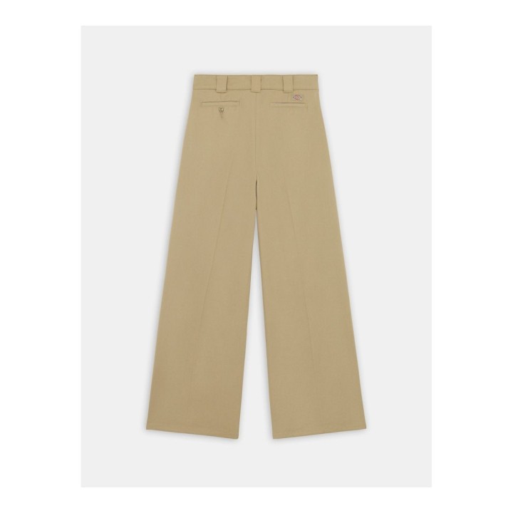 DICKIES PANTS WIDE LEG KHAKI -DK0A4YSEKHK1