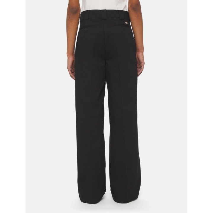 DICKIES PANT WIDE LEG BLACK -DK0A4YSEBLK1