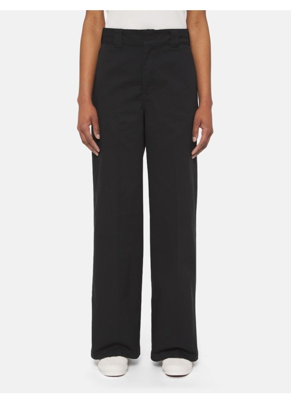 DICKIES PANT WIDE LEG BLACK -DK0A4YSEBLK1