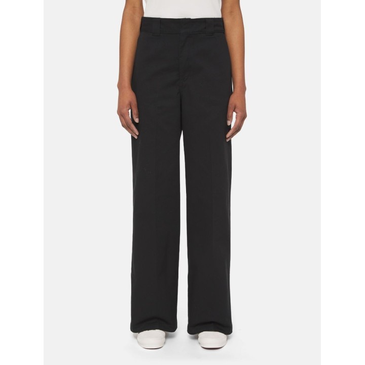 DICKIES PANT WIDE LEG BLACK -DK0A4YSEBLK1