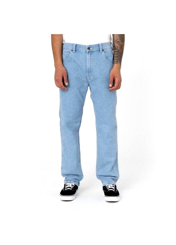 Dickies Denim Pant M Houston Denim Vintage Aged Blue - DK0A4XFLC151
