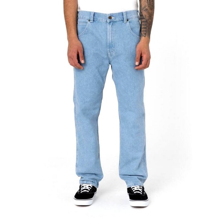 Dickies Denim Pant M Houston Denim Vintage Aged Blue - DK0A4XFLC151