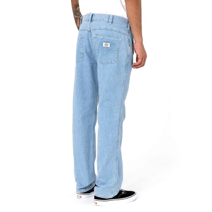 Dickies Denim Pant M Houston Denim Vintage Aged Blue - DK0A4XFLC151