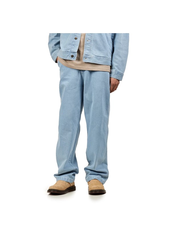 DICKIES PANTS MADISON BAGGY FIT DENIM VINTAGE AGED BLUE - DK0A4YECC151