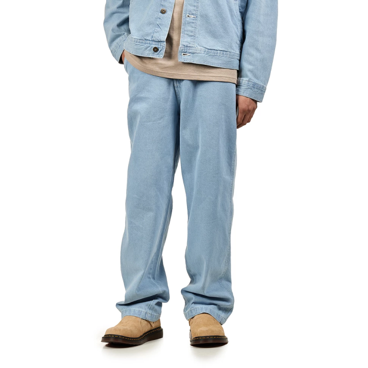 DICKIES PANTS MADISON BAGGY FIT DENIM VINTAGE AGED BLUE - DK0A4YECC151
