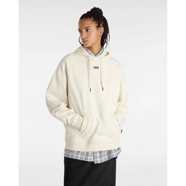 VANS FLYING V OS FT LS HOODIE FLYING V turtledove - VN0A7RMDDJR1