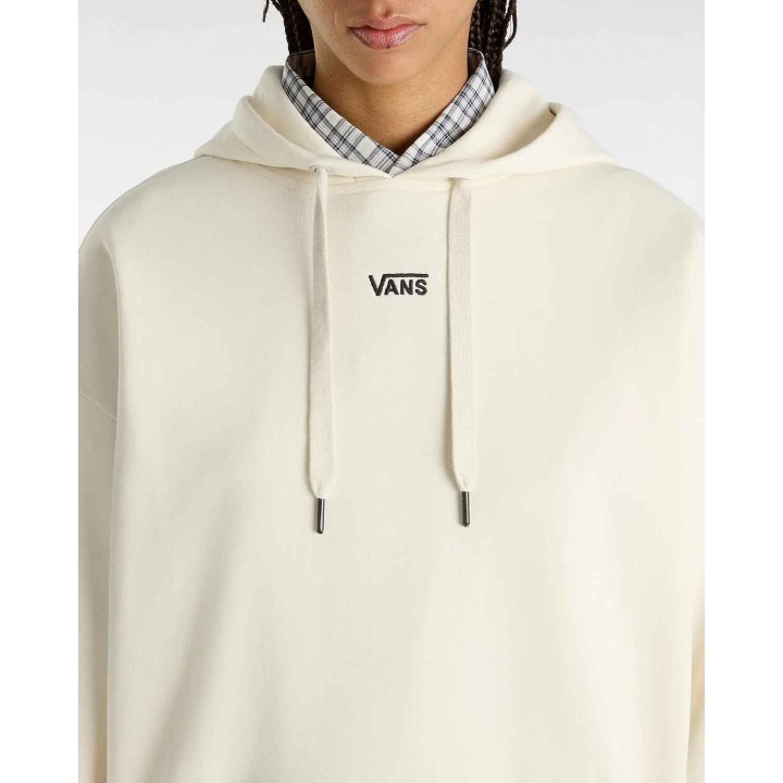 VANS FLYING V OS FT LS HOODIE FLYING V turtledove - VN0A7RMDDJR1