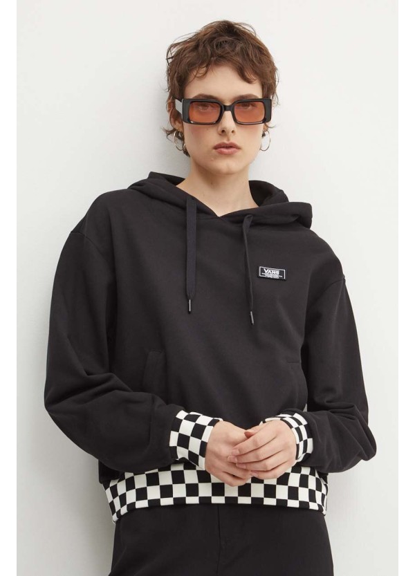 VANS  BOOM BOOM CHECK CROP II Black- VN000GJ2BLK1