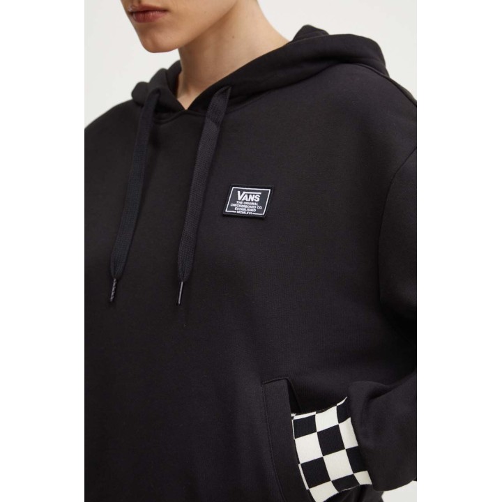 VANS  BOOM BOOM CHECK CROP II Black- VN000GJ2BLK1