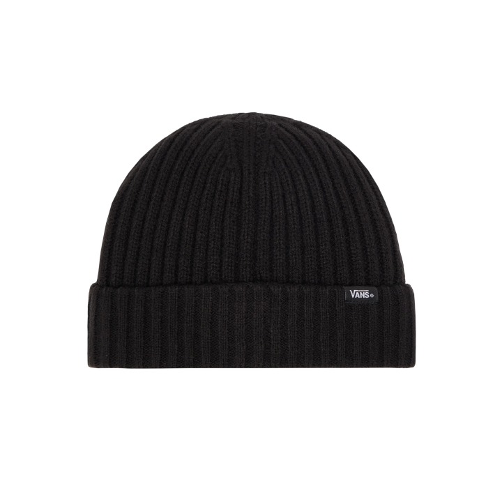 MN Vans Shallow Cuff Beanie Black - VN0A5KIOBLK1