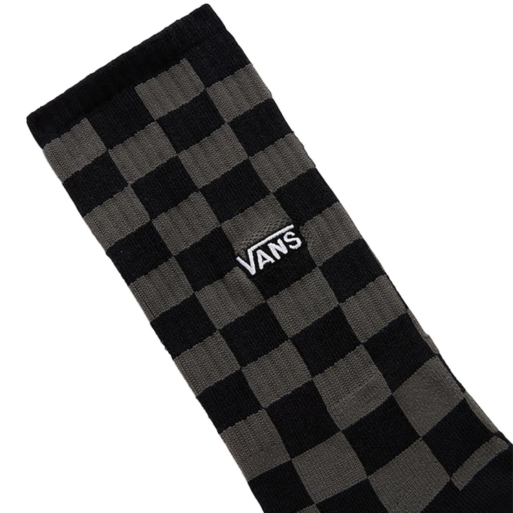 VASN  Checkerboard Crew Black/Charcoal - VN000F0TBA51
