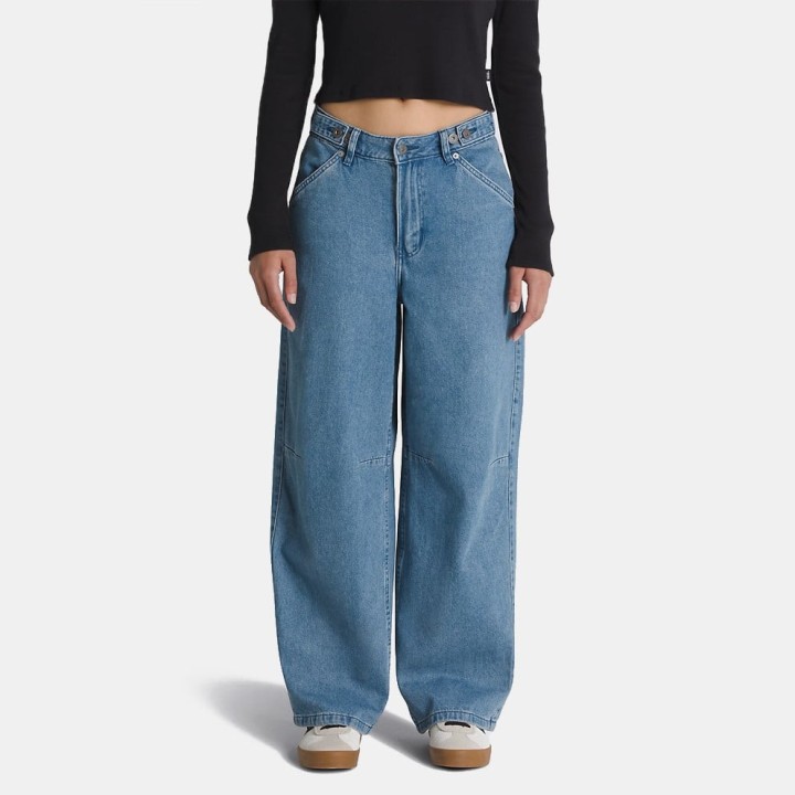 VANS Curbside Denim Pants Stone Wash- VN000JTY7W61