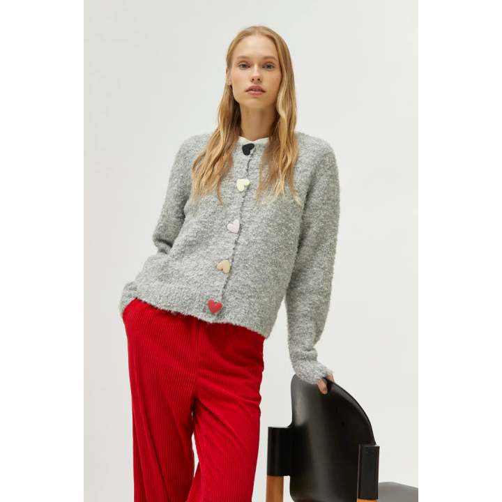 Compania Fantasica Grey Cardigan - 44C/10369
