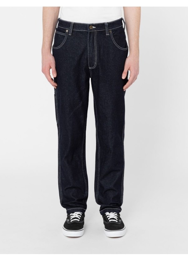 Dickies Denim Pants M Garyville Rinsed - DK0A4XECRIN1