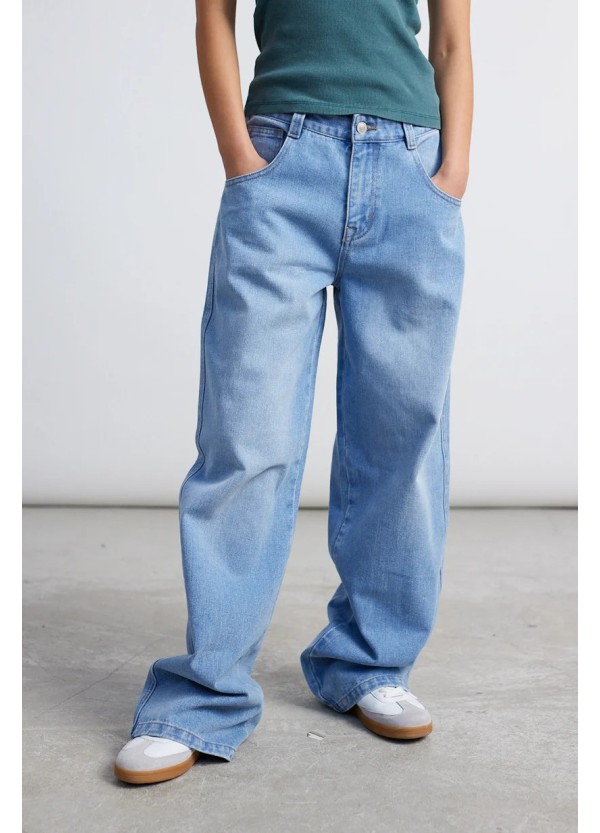 24 COLOURS Pants Baggy Denim - 80367