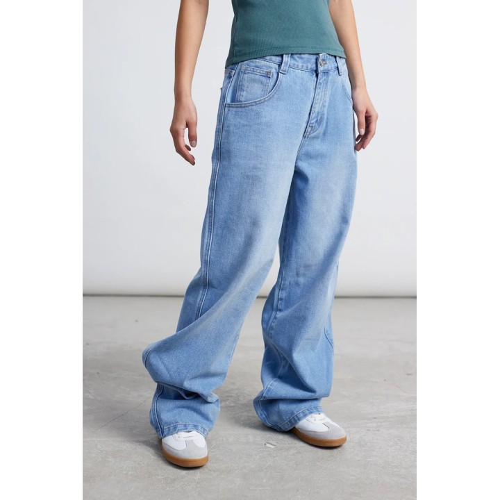 24 COLOURS Pants Baggy Denim - 80367
