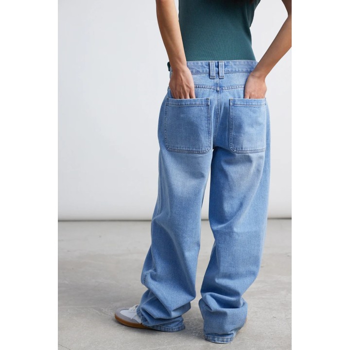 24 COLOURS Pants Baggy Denim - 80367