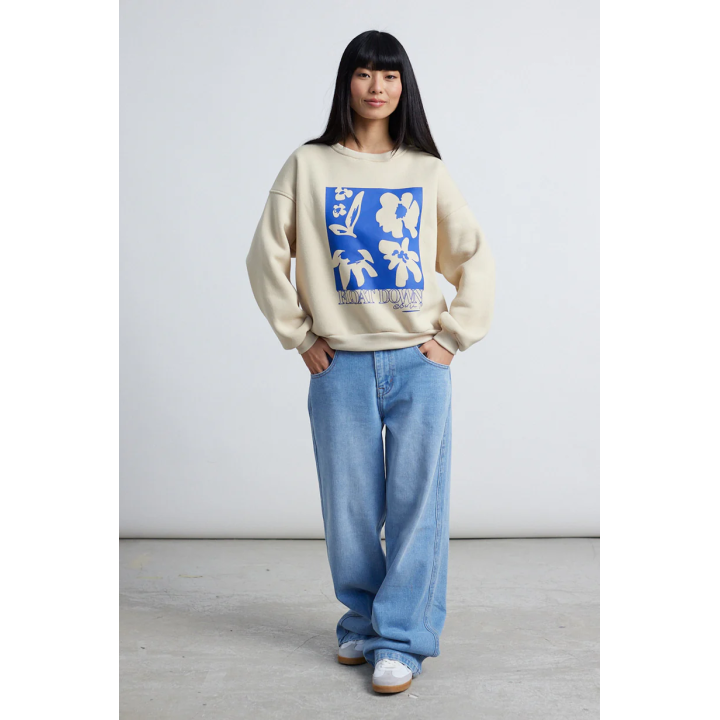 24 COLOURS Sweatshirt White- 50800bv