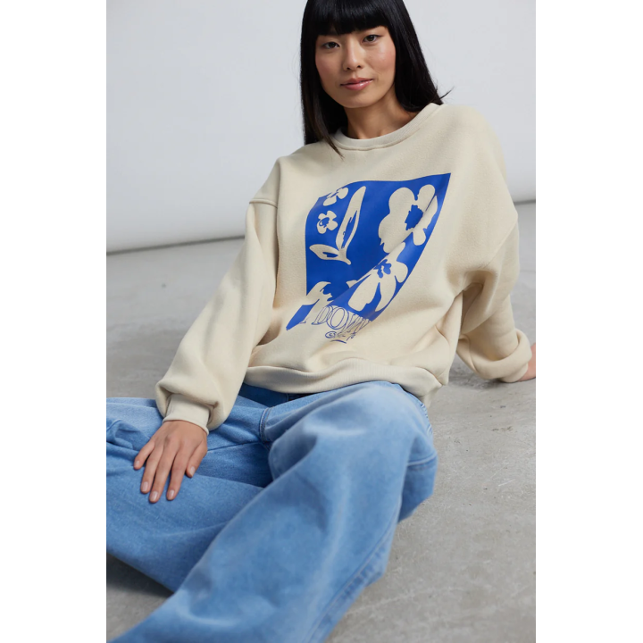 24 COLOURS Sweatshirt White- 50800bv
